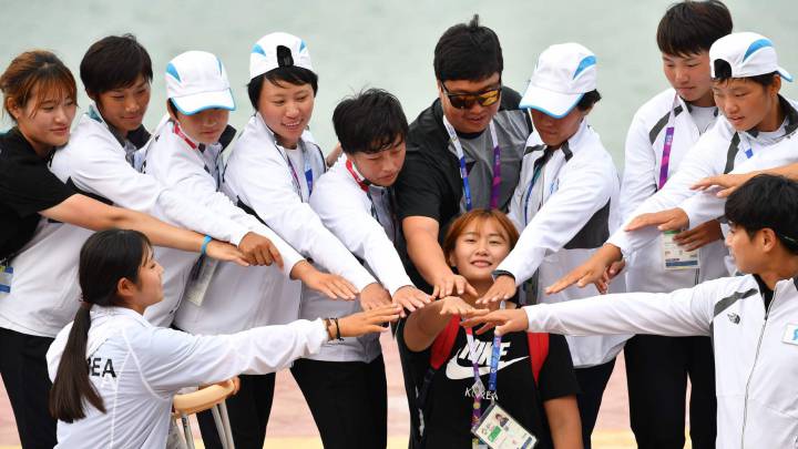 Unified Korea dragon boat team win historic gold at Asian Games