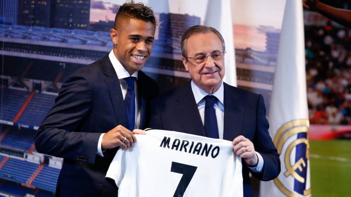Mariano inherits Cristiano Ronaldo's number 7 shirt