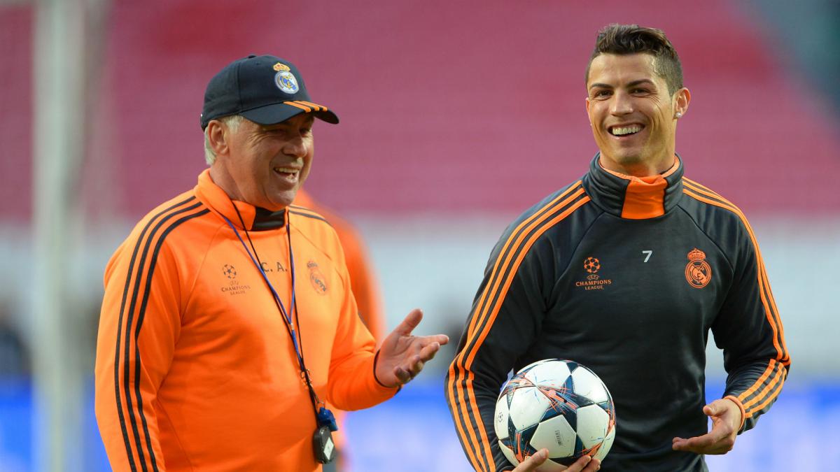 Juventus v Napoli: Ronaldo prepares for reunion with 'big bear' Ancelotti