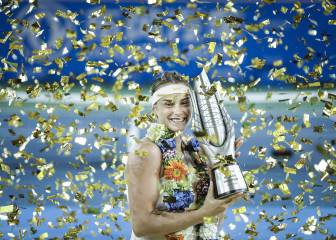 Sabalenka outguns Kontaveit to claim Wuhan Open title