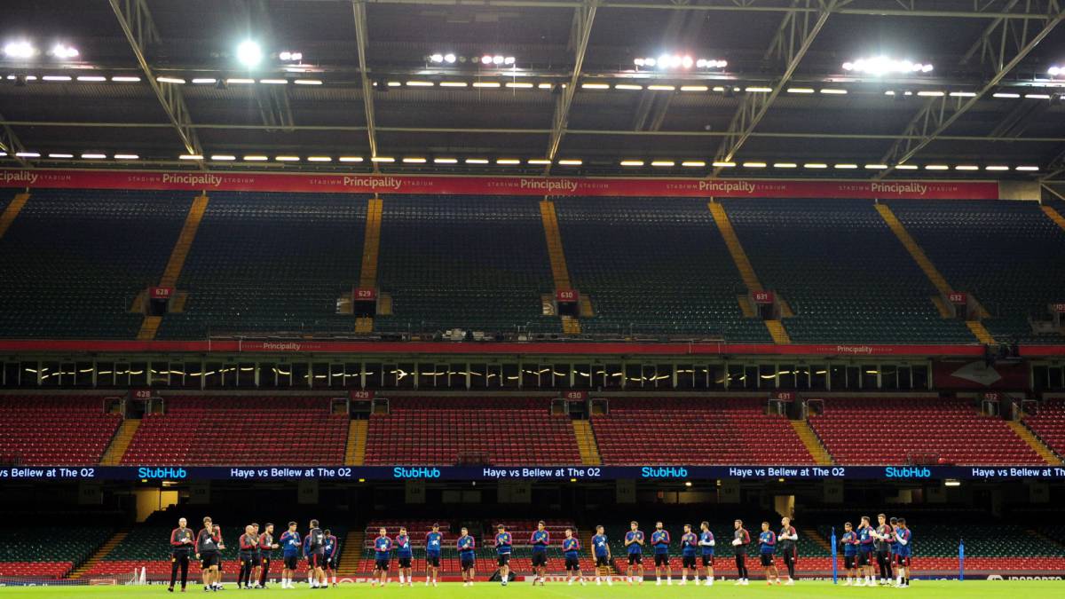 Último entrenamiento de la selección (Foto: EFE).