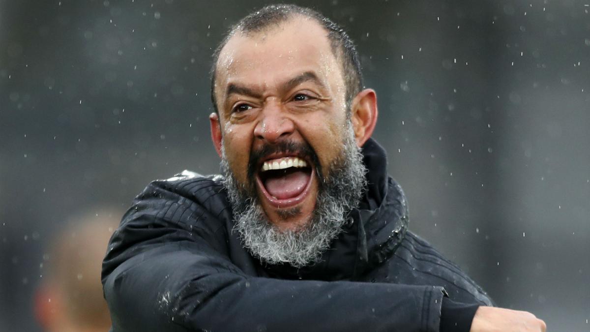 Wolves boss Nuno named Premier League Manager of the Month