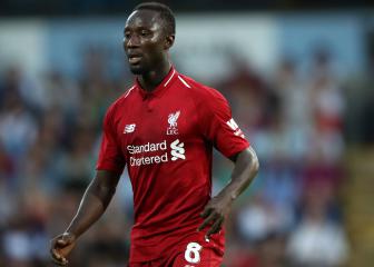 Liverpool's Naby Keita carried off injured in Guinea match