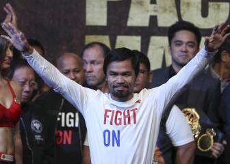 Pacquiao says he is 