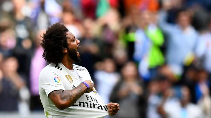 Real Madrid goal drought ended by Marcelo