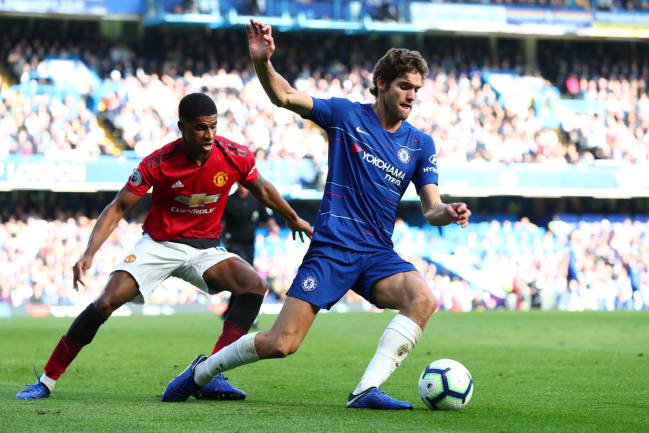 Image result for marcos alonso v united