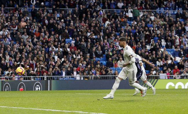 Sergio Ramos' success rate from the penalty spot is better than ...