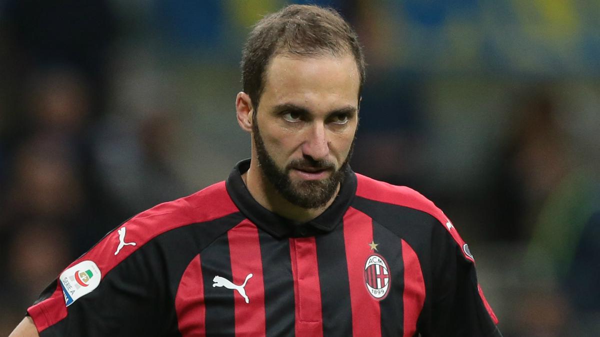 AC Milan striker Higuain fit to face parent club Juventus - AS.com