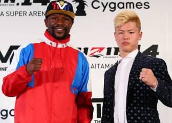 Mayweather vs Nasukawa fight 