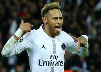 Neymar into the Champions League record books