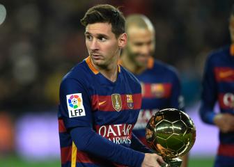 Messi not in Ballon d'Or top three for first time since 2006