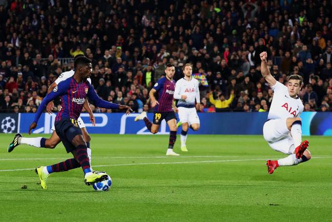 Dembele Stunner Against Spurs Pleases Barca Boss Valverde As Com