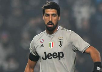 Khedira out of Juve squad due to irregular heartbeat