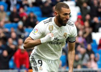 Benzema brace spares Madrid's blushes