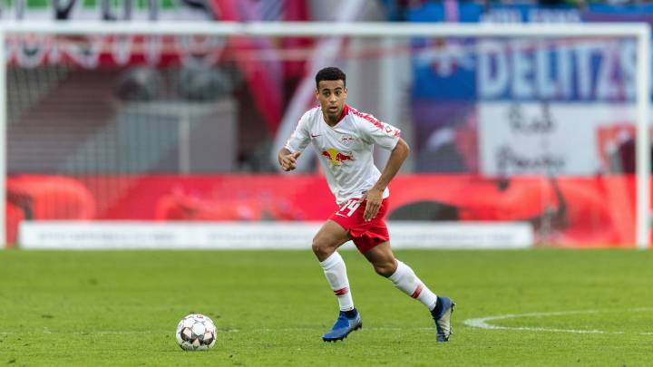 USMNT Tyler Adams in action with his new club, RB Leipzig
