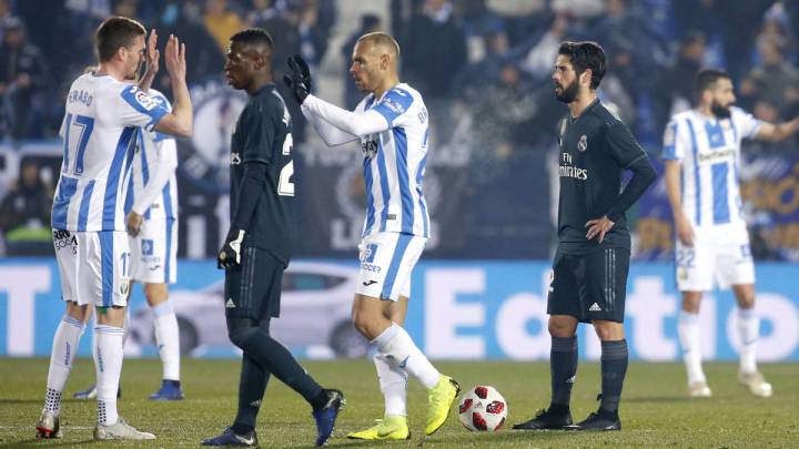 Leganés - Real Madrid: team news and starting line-ups
