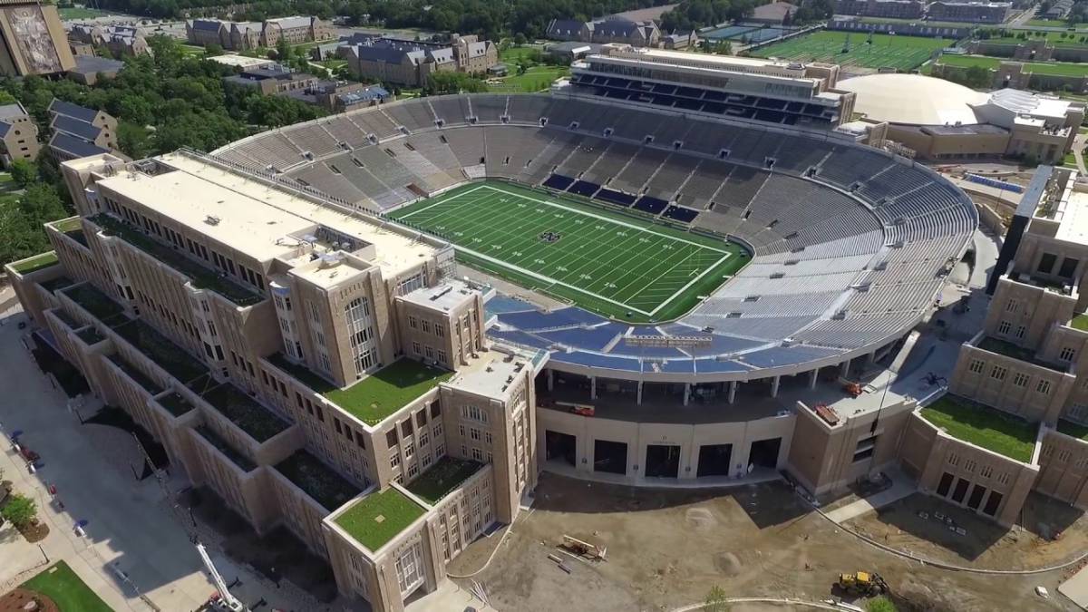 Notre Dame Stadium to host the first soccer match in its history - AS.com
