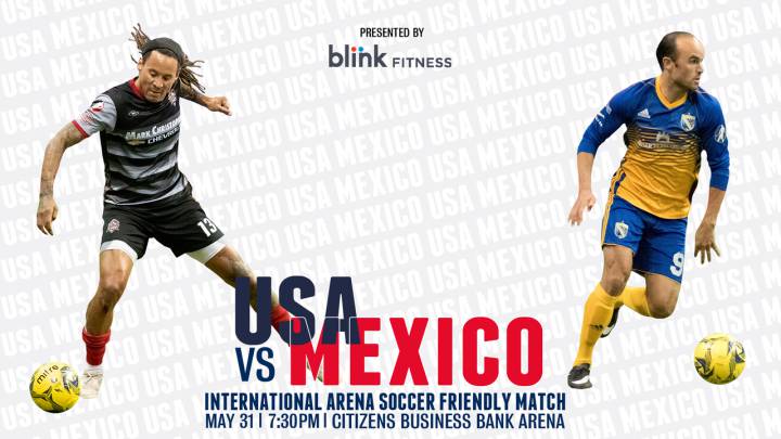Landon Donovan and Jermaine Jones will play against Mexico again, this time at indoor soccer