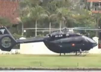 Neymar's €13 million helicopter styled for Batman