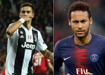 PSG: Dybala top option as Neymar replacement