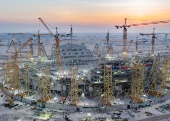 Works continue apace at Lusail Iconic Stadium ahead of World Cup