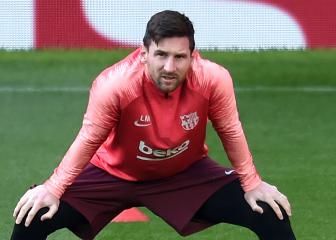 Messi returns to full training with Barcelona ahead of Betis clash