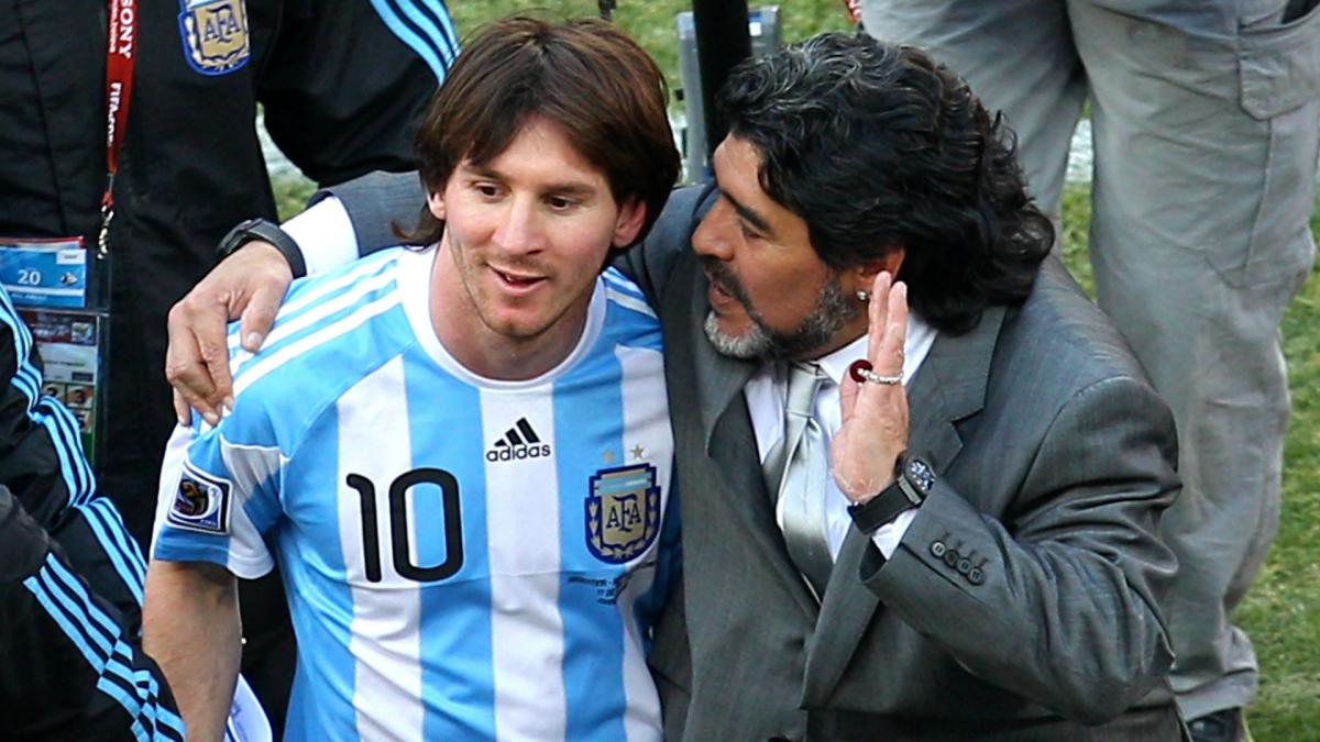 Now he can't miss! - Maradona honed Messi's free-kick prowess at 2010 World Cup