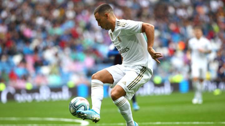 Eden Hazard makes his debut for Real Madrid against Levante