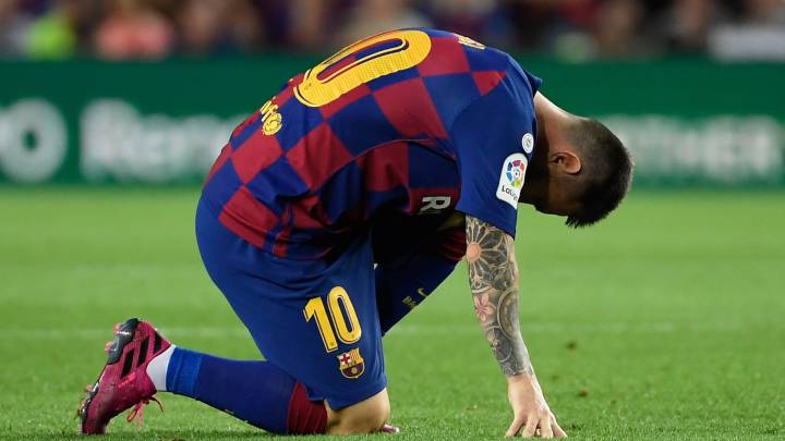 Barcelona confirm extent of Messi injury