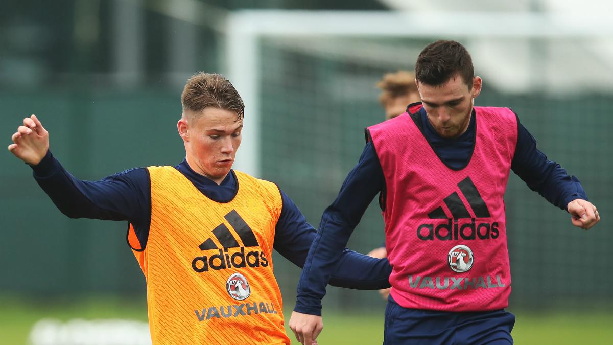 Robertson relishing Old Trafford battle with 'excellent' compatriot McTominay