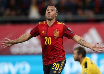 Santi Cazorla scores for Spain for first time in four years