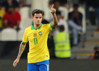 Coutinho screamer adds gloss to third-gear Brazil win