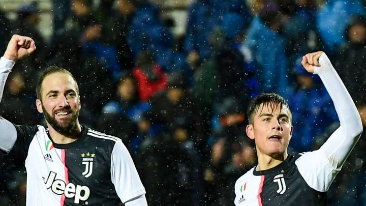 Higuain And Dybala Late Show Earns Juve Win At Atalanta As Com