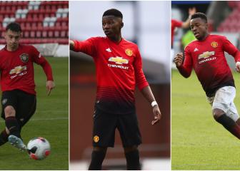 Laird, Bernard and Levitt: the lowdown on teenage Man Utd trio set for first-team debuts