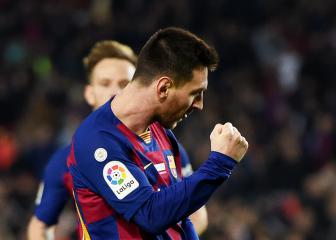 Messi reaches double figures for record 14th straight LaLiga season
