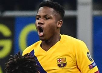 Ansu Fati becomes youngest ever Champions League goal scorer