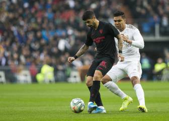 Casemiro brace sees Real Madrid overcome Sevilla