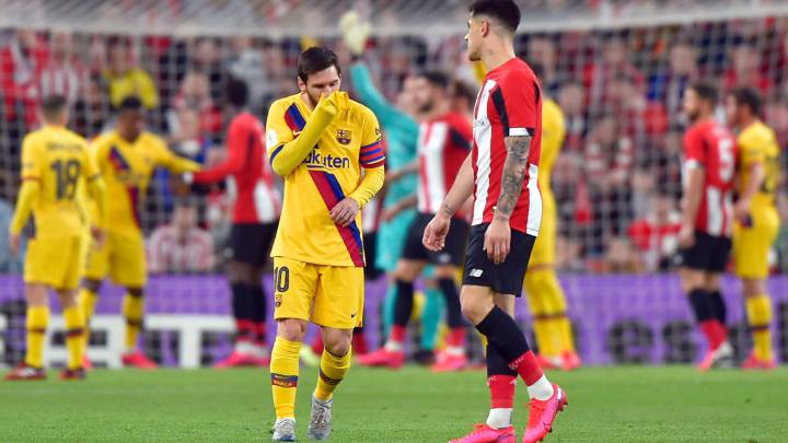 Barcelona player ratings in Copa del Rey defeat to Athletic Bilbao - AS.com