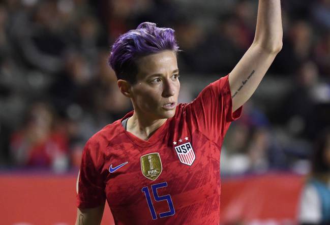 Rapinoe Ertz Nominated For Bbc Women S Player Of The Year As Com