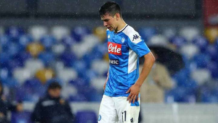 Hirving Lozano will not travel with Napoli ahead of Cagliari clash