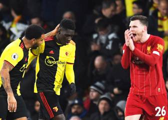 Watford win sees Liverpool run come to an end