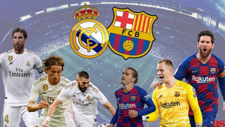 Real Madrid vs Barcelona: How and where to watch El Clásico - times, TV,  online - AS.com