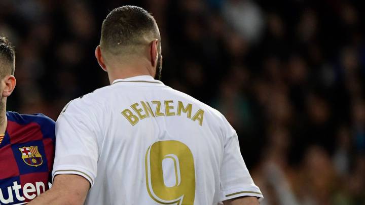 karim benzema jersey number