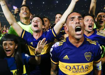 Tévez goal sees Boca Juniors win title as River Plate draw
