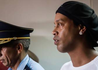 Ronaldinho face on balls at accused passport forger's home