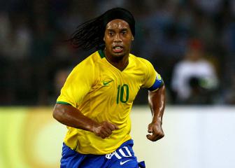As Ronaldinho turns 40 we look at the top 10 Brazilians