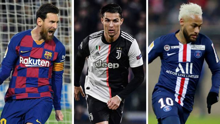 Messi Cristiano And Neymar Highest Paid In World Football As Com