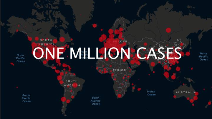 Coronavirus: global confirmed cases of Covid-19 pass 1,000,000