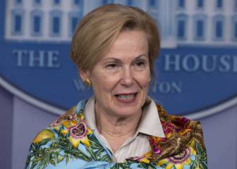 White House recommends limited grocery shopping