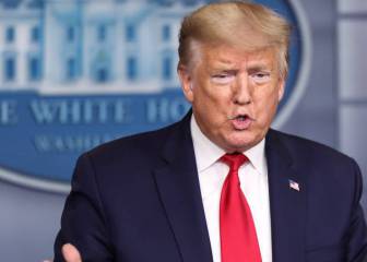 When does President Donald Trump plan to restart economy?